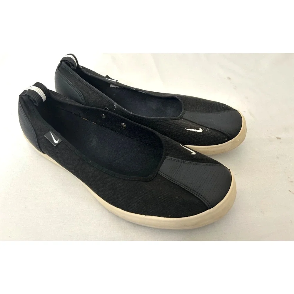 NIKE Black‎ UK 7.5 EU 38 US 7 Ballet Sports Training Yoga Gym Women's Flats